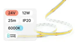 25mb-tasma-led-24v-cob-12w-480led-ip20-6000k-140lm-w-10mm