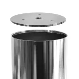 tuba-gu10-srebrna-ksztalt-okragly