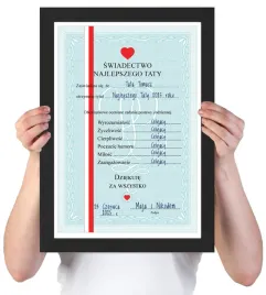 swiadectwo-w-ramce-a4-najlepszego-taty-dzien-ojca-prezent-dyplom-szkolny-a4
