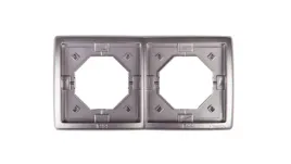 simon-basic-standard-ramka-bryzgoszczelna-podwojna-z-uszczelka-ip44-stal-in