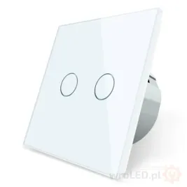 wlacznik-dotykowy-szklany-podwojny-bialy