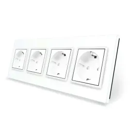 gniazdo-poczworne-w-ramce-szklanej-biale-welaik