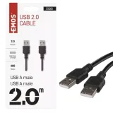 przewod-usb-2-0-wtyk-a-wtyk-a-2m-stan-nowy