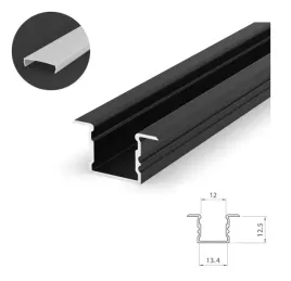 profil-led-wpuszczany-1m-czarny-oslona-mleczna-c1