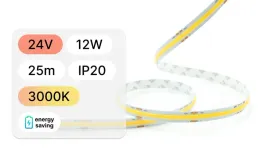 25mb-tasma-led-24v-cob-12w-480led-ip20-3000k-130lm-w-10mm