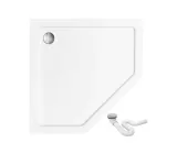 brodzik-diamond-white-90x90x5cm-stan-nowy-linia-diamond