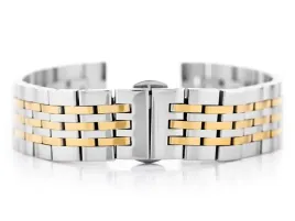 bransoleta-pacific-model-4-srebrno-zlota-22mm-grawer