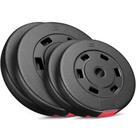 zestaw-obciazen-30kg-2x10kg-2x5kg-obciazenia-bitumiczne-wytrzymale-mocne
