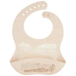 canpol-babies-sliniak-silikonowy-dla-dzieci-z-kieszonka-mountains-kremowy