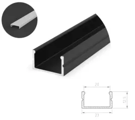 profil-led-wpuszczany-1m-czarny-klosz-mleczny-c15