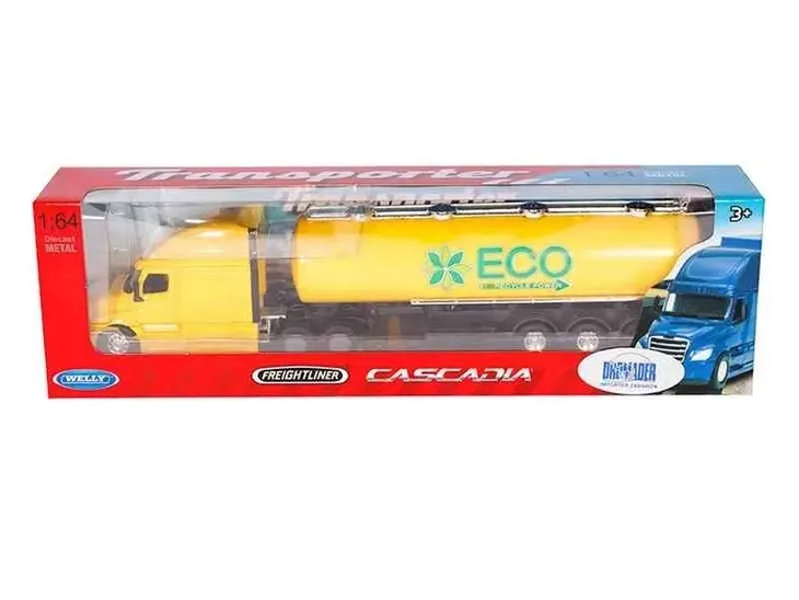 model-1-64-cascadia-freightleiner-cysterna-zolty-stan-zlozenia-calosc-die-cast