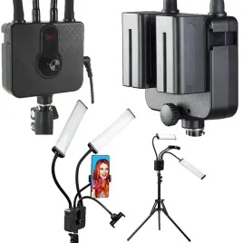 lampa-led-2x-baterie-5200-mah-statyw