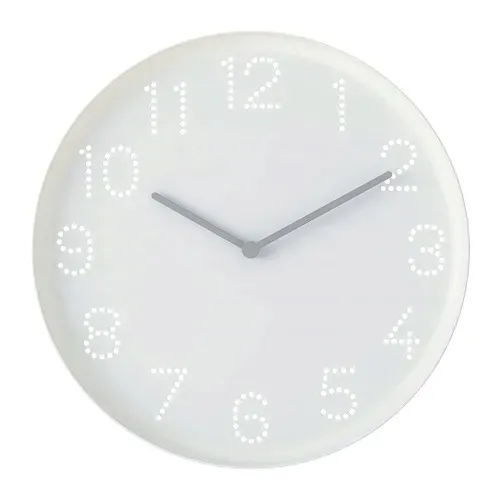 ikea-tromma-zegar-scienny-bialy-25-cm