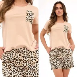 pizama-damska-cornette-675-panther-5-xxl-44-bez