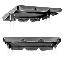 daszek-do-hustawki-200x120-cm-wodoodporne-poszycie-z-falbanami-szary