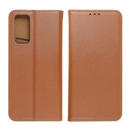 kabura-smart-pro-book-skorzana-do-samsung-s25-edge-brazowy