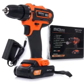 kraftanddede-wiertarko-wkretarka-akumulatorowa-18v-1300mah-2-biegowa-kd3065