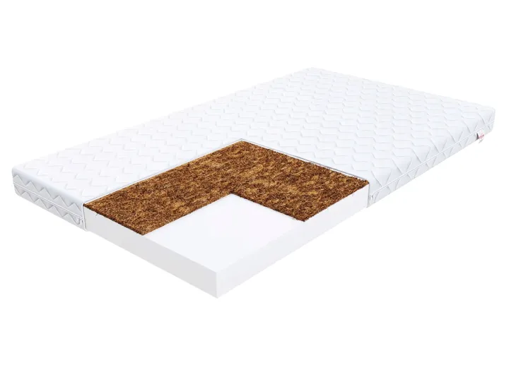 Materac 60x120 piankowy z kokosem FDM BABY COCO Max dzieciecy do łóżeczka