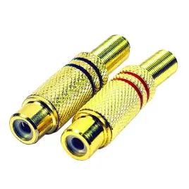 gniazdo-rca-cinch-metal-gold-na-przewod-kpl-2szt-czerwony-czarny