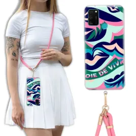 etui-do-huawei-honor-9a-case-crossbody-smycz-rozowa-na-szyje-kobiece-wzory