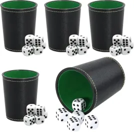 skorzany-futeral-kubek-na-kosci-do-gry-25-kostek-5-kubkow-zestaw-czarny