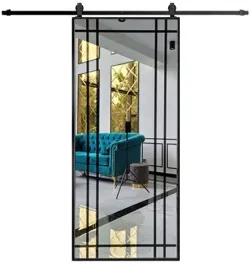 drzwi-szklane-przesuwne-100cm-system-loft-lustro-15b