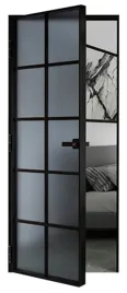 drzwi-szklane-aluminiowe-loftowe-slim-komplet-oscieznica-stala-i-klamka-90