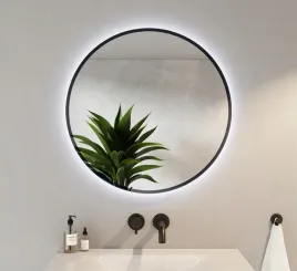 lustro-okragle-scienne-led-piaskowane-90cm