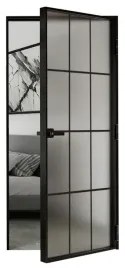 drzwi-szklane-aluminiowe-loftowe-slim-komplet-oscieznica-stala-i-klamka-90