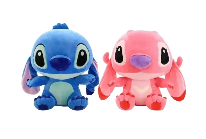 ZESTAW 2x STICH + ANGEL PRZYTULANKA PLUSZAK MASKOTKA 25 cm LILO I STICH