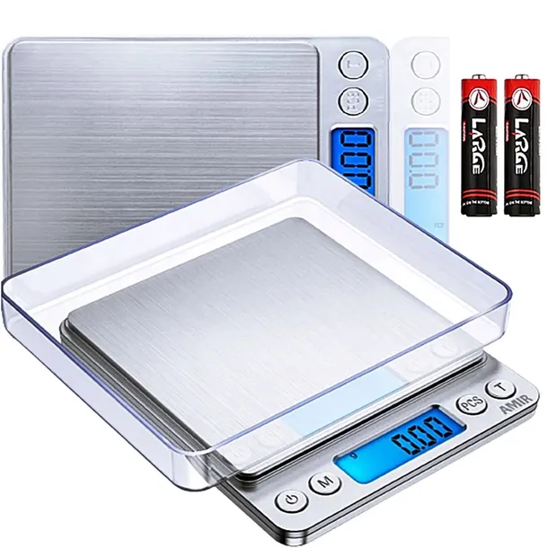 WAGA JUBILERSKA PRECYZYJNA 500G 0,01 KUCHENNA ELEKTRONICZNA LCD DOMOWA 0,5