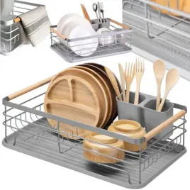 duza-suszarka-do-naczyn-stojaca-ociekacz-z-tacka-na-naczynia-metalowa-szara