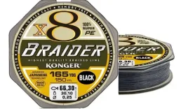konger-plecionka-braider-x8-018-mm-150-m-black