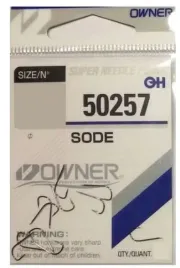 owner-haczyki-50257-sode-nr-6-czarny-polysk