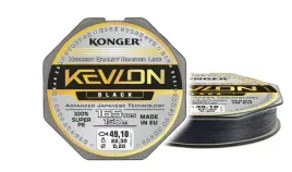 konger-plecionka-kevlon-black-x4-010-150