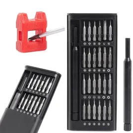 zestaw-precyzyjnych-wkretakow-24w1-w-plastikowej-obudowie-magnetyzer-serwis