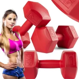 hantle-bitumiczne-2x4kg-hantelki-hexagonalne-ciezarki-do-cwiczen-fitness