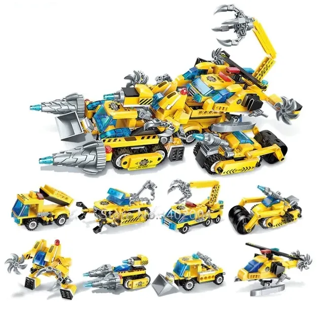 wozek-widlowy-super-klocki-technic-huiqibao