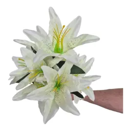 lilie-sztuczne-kwiaty-bukiet-galazka-9-kwiatow-lilia-bialo-zielony-48cm