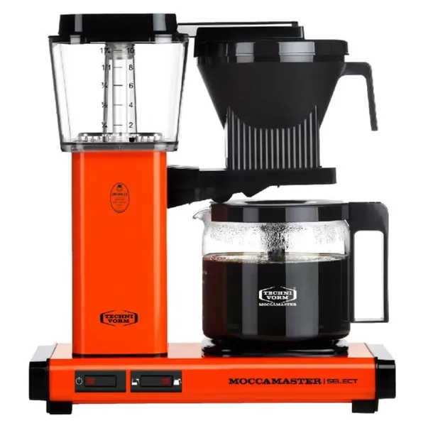Ekspres przelewowy do kawy MOCCAMASTER Select KBG 741 Pomarańczowy 1,25l