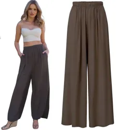 czekoladowe-spodnie-damskie-luzne-szerokie-z-wiskozy-wide-leg-letnie-s-m-l