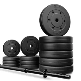 zestaw-obciazen-bitumicznych-do-cwiczen-46-kg-z-gryfem-sztanga-trex-sport