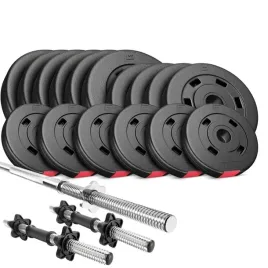 zestaw-obciazen-bitumicznych-i-gryfow-do-silowni-domowej-hantle-naklad-58kg