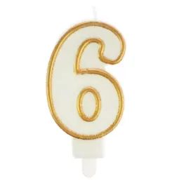 swieczka-urodzinowa-biala-cyfra-6-zlota-obwodka-urodziny-jubileusz-7-5-cm