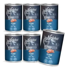 nekko-mono-adult-mokra-karma-dla-psa-monobialko-pstrag-6x400g