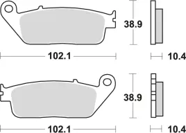 trw-zf-klocki-hamulcowe-kh196-organic-honda-cbr-1000f-90-92-st-1100-90-95
