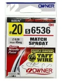 owner-haczyki-56538-worm-bh-sproat-12-brazowe