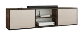 szafka-rtv-coso-3-dab-craft-zloty-kaszmir-z-polka-pod-telewizor-otwarta
