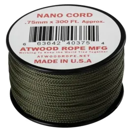 linka-paracord-sznurek-nano-cord-91m-300ft-atwood-olive-drab