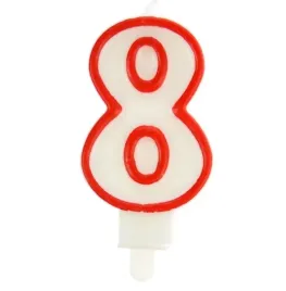 swieczka-urodzinowa-biala-cyfra-8-czerwona-obwodka-urodziny-jubileusz